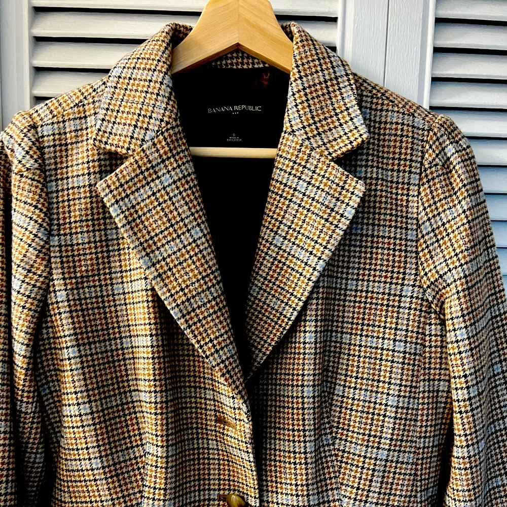Wool tweed jacket